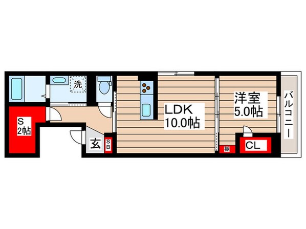 グラナーデ東葛西の物件間取画像